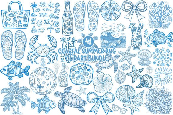 Coastal Summer Png Clipart Bundle: A Designer's Guide