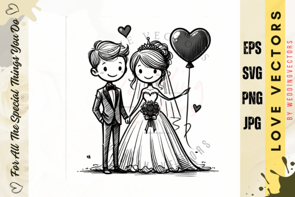 Elegant Love Vectors for Modern Design Projects