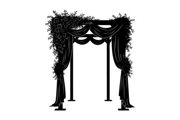 Elegant Wedding Arch with Floral Decorat: A Designer's Guide