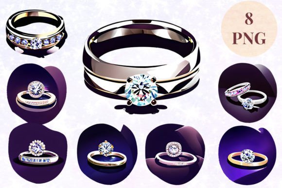Elevate Your Designs with Wedding Ring Clipart