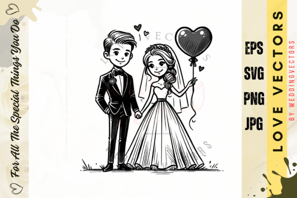 Modern Romance Visualized: The C3948 Love Vector Design