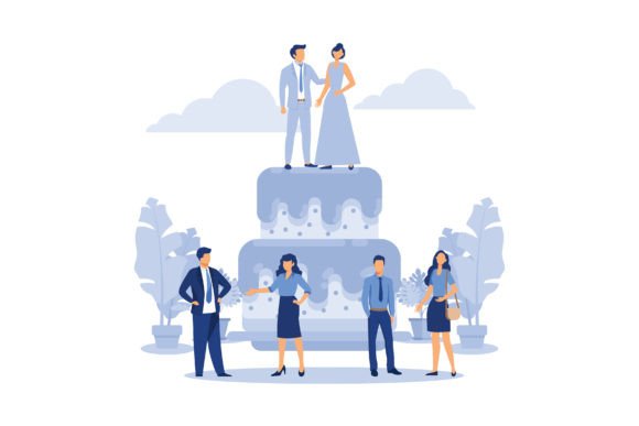 Vector Illustration of a Big Wedding: A Designer's Guide