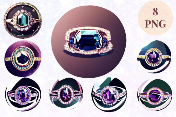 Wedding Ring 18 Clipart PNG: A Versatile Design Asset