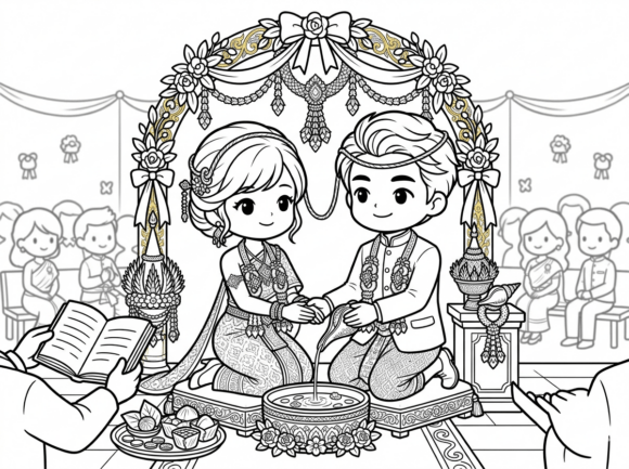 Wedding Thailand Anime Graphics: A Design Asset Deep Dive